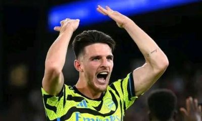 Declan Rice mocks Chelsea record summer singing for breaking his Record. 22
