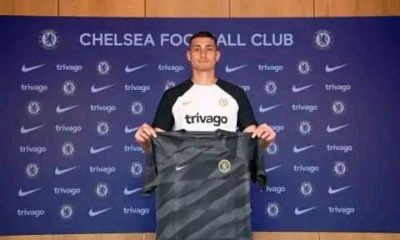 Chelsea confirm the signing of Djordje Petrovic. 8