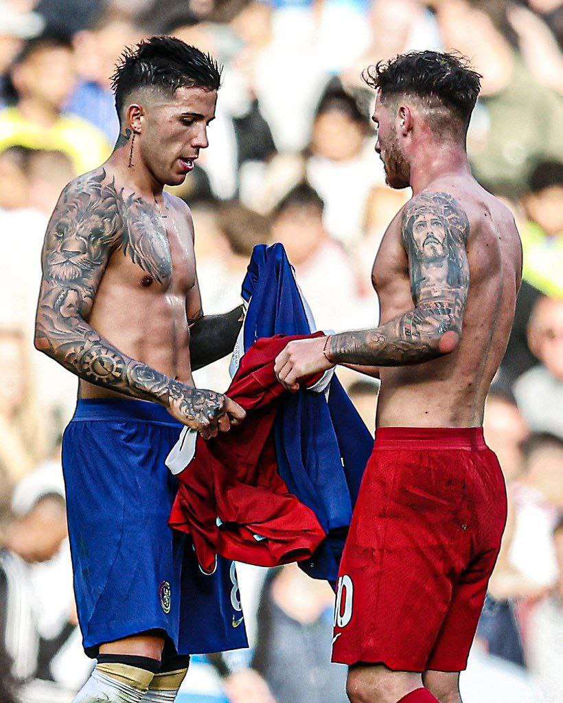 Mac Allister: Today Enzo showed why they paid what they paid for him. 3