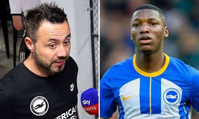 Roberto de Zerbi: I have already forgotten Moises Caicedo. 2