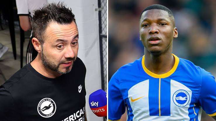 Roberto de Zerbi: I have already forgotten Moises Caicedo. 1
