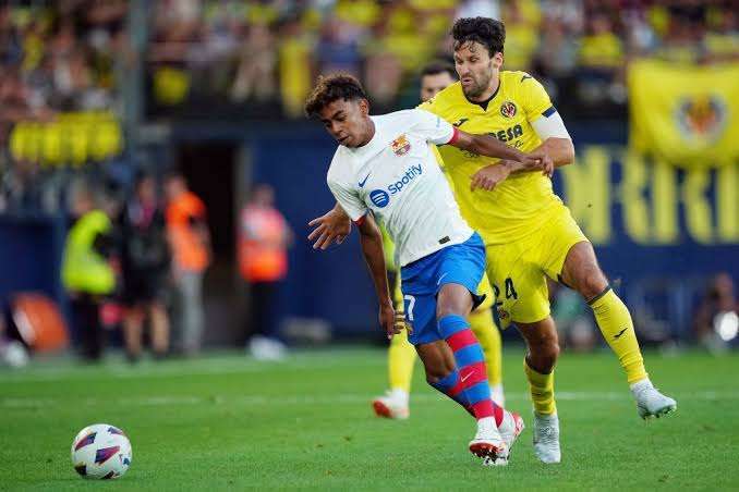 Barcelona starlet Lamine Yamal shines in Barca's win over Villareal. 22