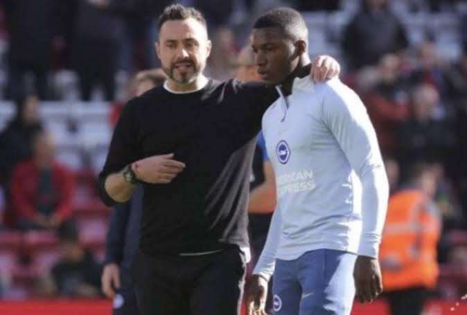 Roberto de Zerbi: I have already forgotten Moises Caicedo. 3