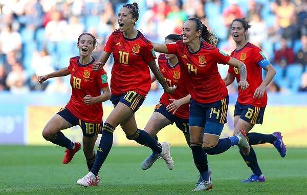 Spain and Japan advance to the FIFAWC quarter finals. 3
