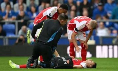Declan Rice to be sidelined as Arsenal's injury list continues to grow. 16