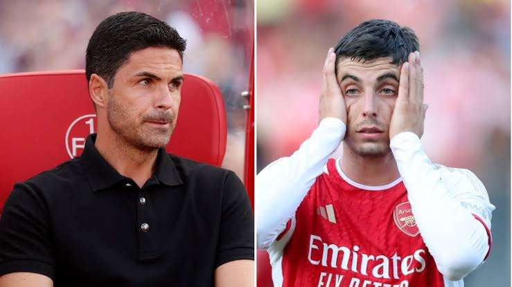 "We try to give him as much support and confidence as we can." Arteta on Havertz struggles. 9