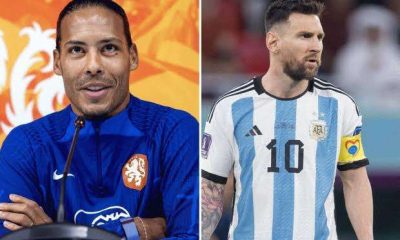 Van Djik disputes Van Gaal's opinion that world cup was premeditated for Argentina. 23