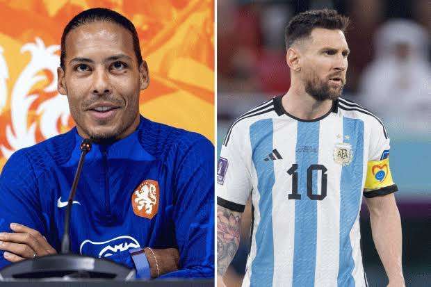 Van Djik disputes Van Gaal's opinion that world cup was premeditated for Argentina. 22