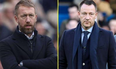 John Terry close to being Al Shabab head coach as Potter declines Lyon approach. 5
