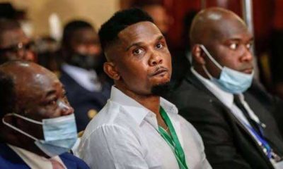 Eto'o under investigation over alleged match fixing. 20