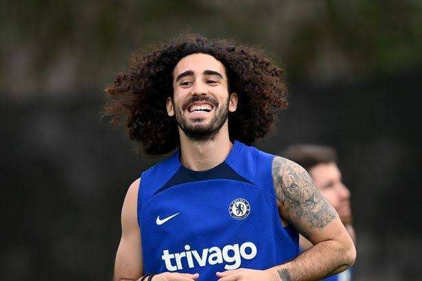 "We'll try not to lose this feeling. If we continue like this we can have a good season," Cucurella. 1