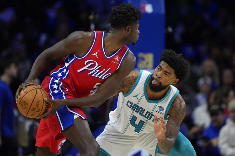 Tobias Harris breaks out of slump with 31 points, 12 rebounds, leads 76ers past Hornets 121-114 5