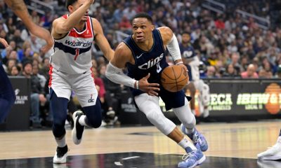 Russell Westbrook exits Clippers' victory with fractured left hand