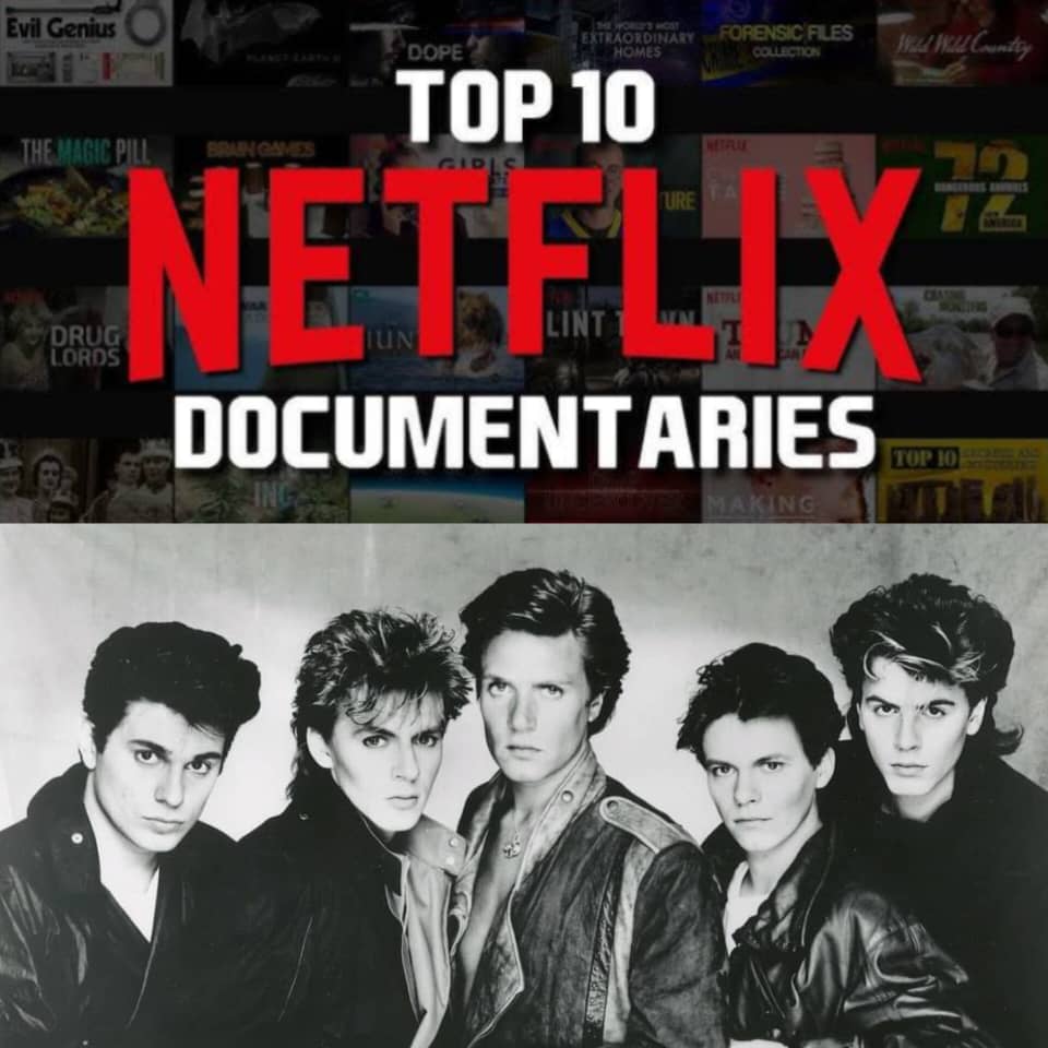 *NETFLIX ANNOUNCES NEW DURAN DURAN DOCUMENTARY SERIES, GIVING FANS A DEEPER LOOK INTO THE ICONIC BAND'S HISTORY* 1