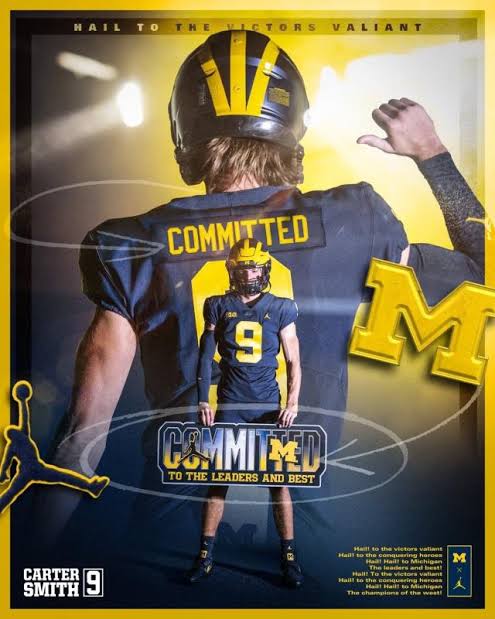 Michigan Football Lands QB Carter Smith for 2025 Recruiting Class 1