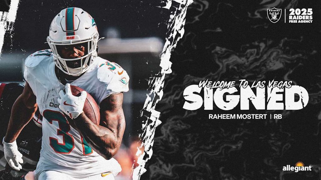 Raheem Mostert Makes Triumphant Return to Las Vegas Raiders on Two-Year Deal 4