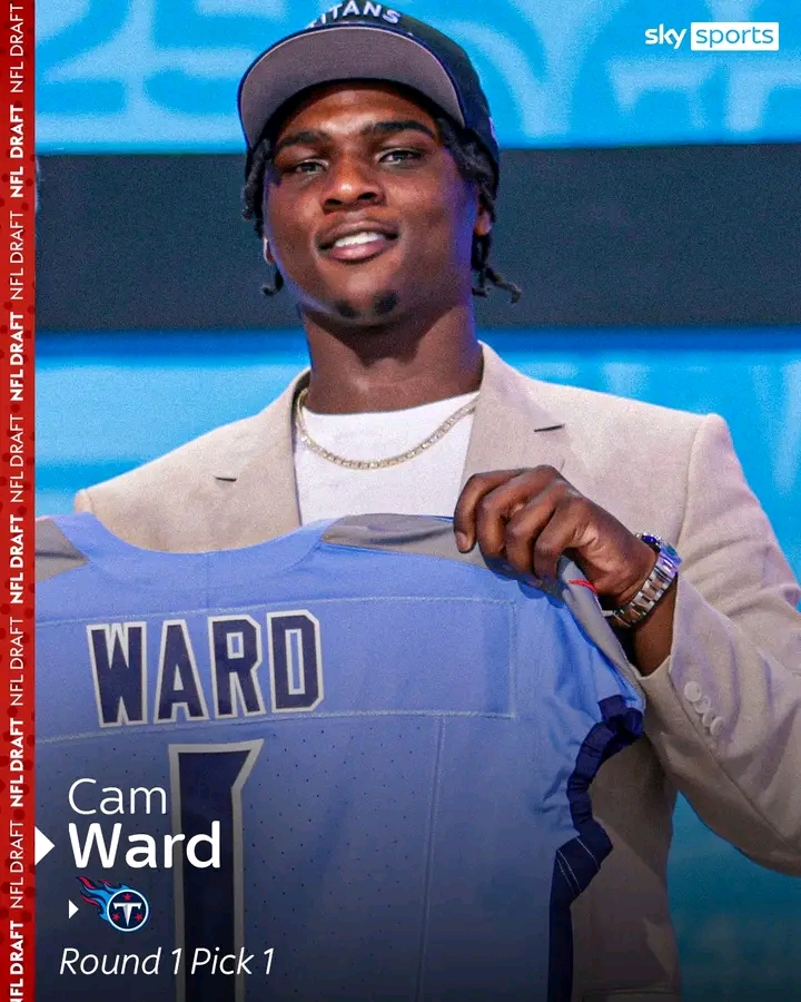 Franchise Quarterback Found: Titans Select Miami’s Cam Ward with No. 1 Pick in 2025 NFL Draft, Ushering in Bold New Direction 1