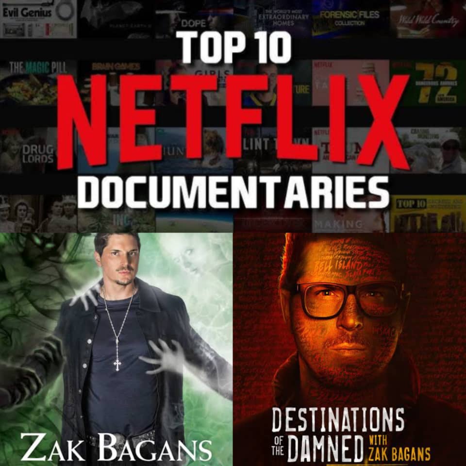 "NETFLIX ANNOUNCES NEW DOCUMENTARY SERIES FEATURING ZAK BAGANS: Get Ready for Spine-Chilling Adventures" 1