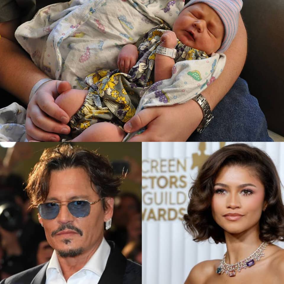 **Hollywood Bombshell: Johnny Depp Discovers Secret Son with Zendaya in Stunning Twist** 1