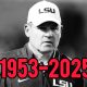 LSU Mourns a Legend: Former Head Coach Les Miles Passes Away, Leaving a Legacy of Championship Glory 13